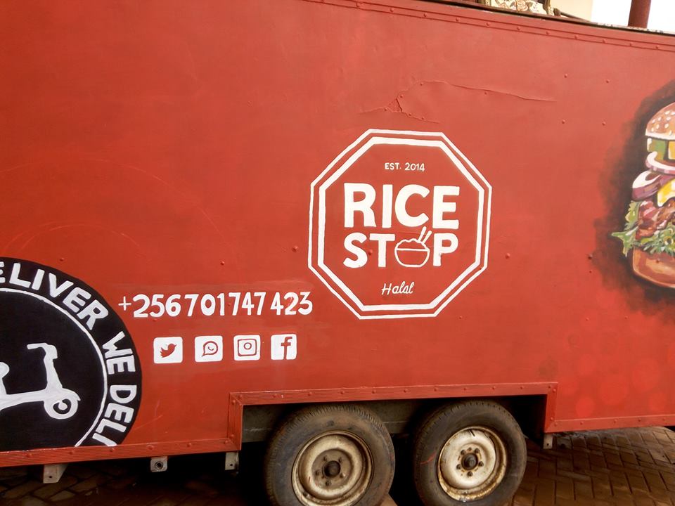 the rice stop food truck Ggaba
