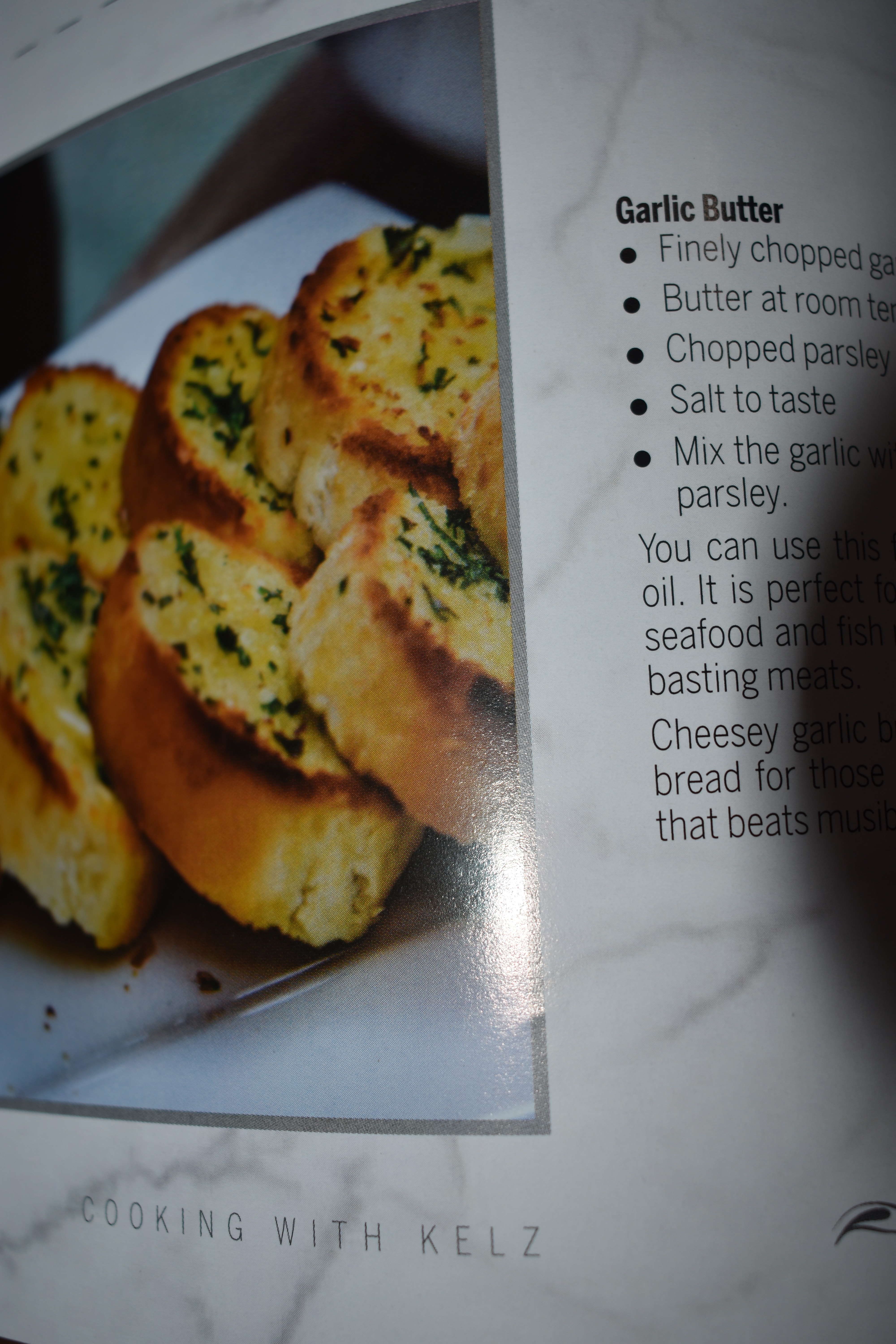 how to make garlic bread, Always extra for love, Cook book, Sarah Akelly