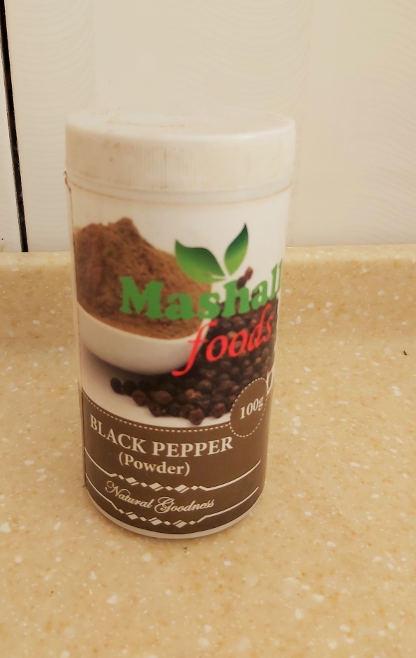 black pepper, mashallah foods